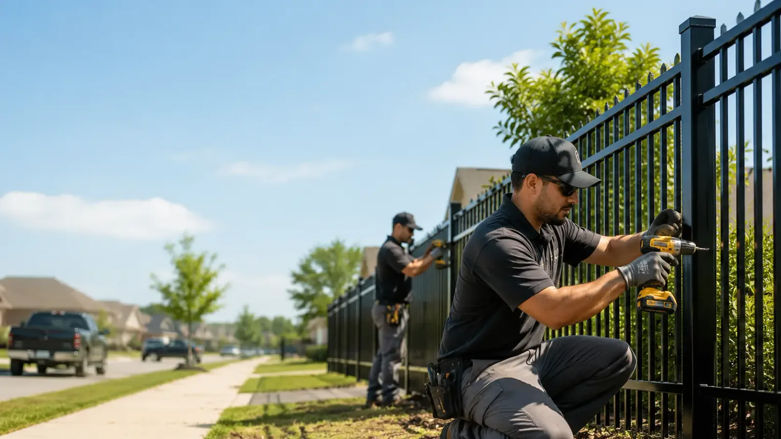 Metal Fence Installation in Clontarf, MN